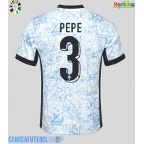 Camisa de time de futebol Portugal Pepe #3 Replicas 2º Equipamento Europeu 2024 Manga Curta